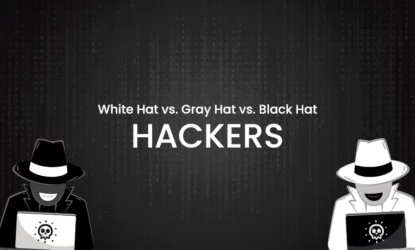 What are white hat, gray hat, and black hat hackers