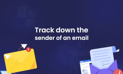 Track down the sender of an email