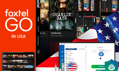 Watch foxtel go in usa with oystervpn